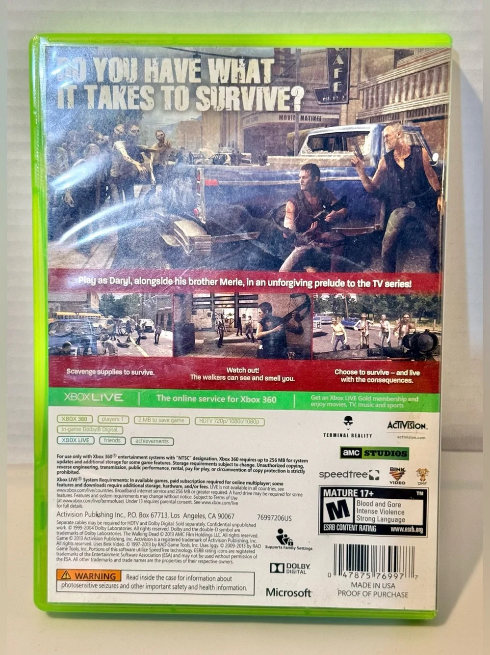 Microsoft walking dead